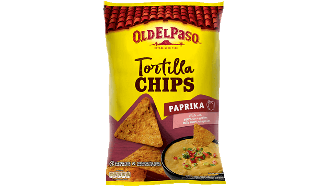 tortilla chips paprika
